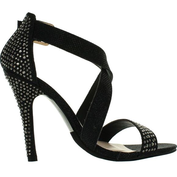 Mark and Maddux Common-01A Black Womens sandals 6.5 NEW - Picture 2 of 4